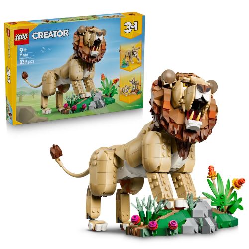 LEGO® Creator 3 v 1 31386 Divoké zvieratá: Majestátny lev