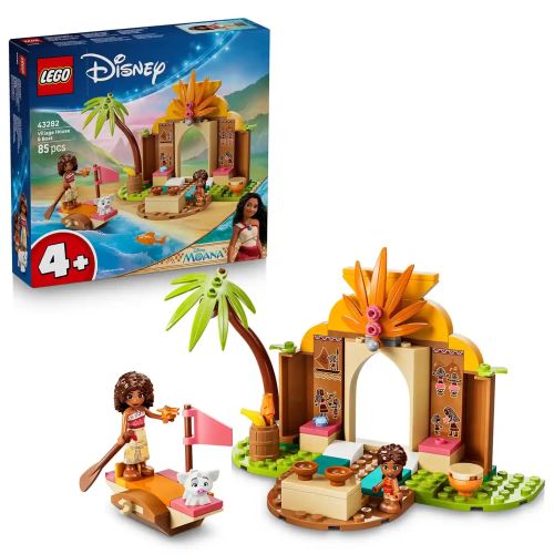 LEGO® ǀ Disney Vaiana 43282 Vidiecky dom a čln