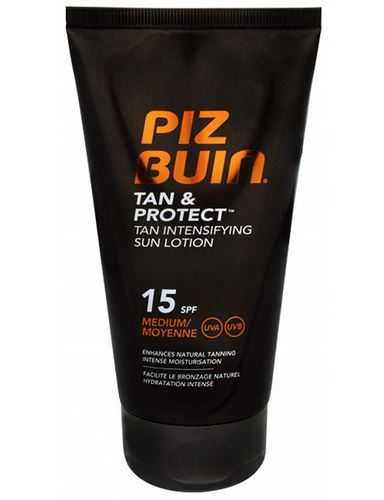 Piz Buin Tan & Protect Tan Intensifying Sun Lotion SPF15 emulzia na opaľovanie 150 ml Pre ženy