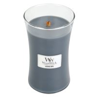 WoodWick Evening Onyx vonná sviečka s dreveným knôtom 609,5 g