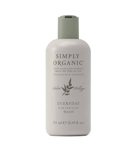 Simply Organic Everyday Hair & Scalp Wash jemný šampón na časté umývanie