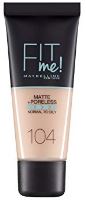 Maybelline Fit Me! Matte + Poreless 30 ml - 104 Soft Ivory