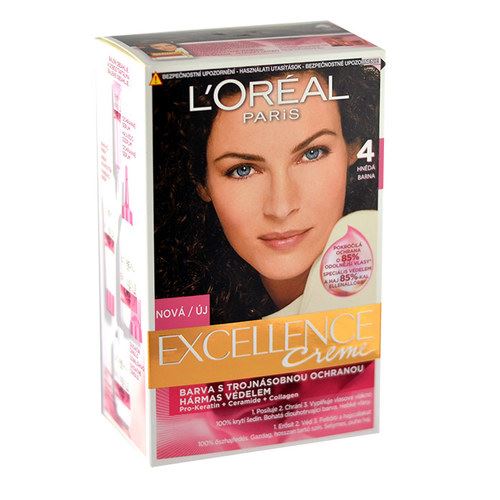 L'Oréal Paris Excellence Creme farba na vlasy odtieň 5 Natural Brown