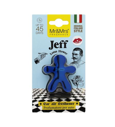 Mr&Mrs Fragrance Jeff Chrome Lotus Flowers Vône do auta