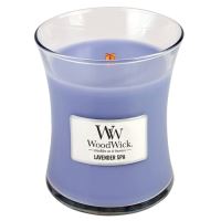 WoodWick Lavender Spa vonná sviečka s dreveným knôtom 275 g