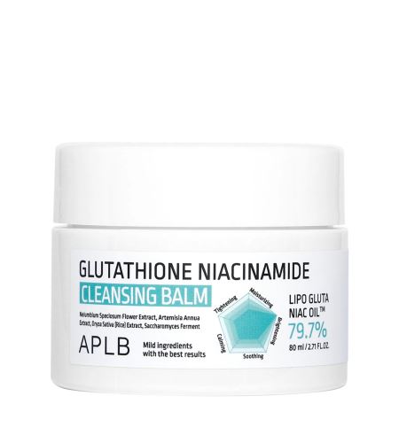 APLB Glutathione Niacinamide Cleansing Balm hydratačný a rozjasňujúci odličovací balzam 80 ml