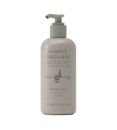 Simply Organic Everyday Hair & Scalp Rinse univerzálna kondicionačná starostlivosť s vyrovnávajúcim účinkom