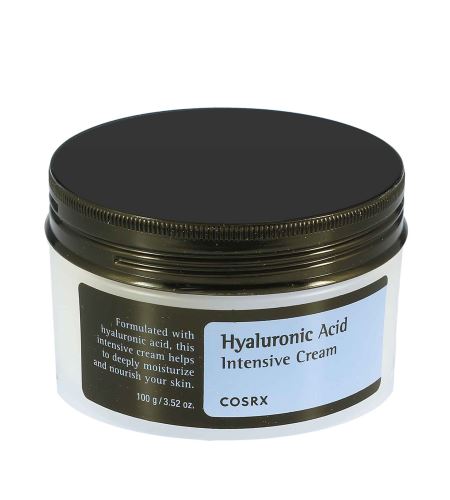 Cosrx Hyaluronic Acid Intensive Cream intenzívne hydratačný pleťový krém s kyselinou hyalurónovou 100 ml