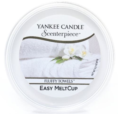 Yankee Candle Scenterpiece wax Fluffy Towels vonný vosk 61 g