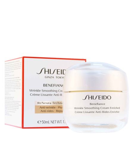 Shiseido Benefiance Enriched krém na pleť na vyhladenie vrások 50 ml