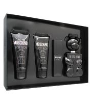 Moschino Toy Boy Darčeková sada pre mužov parfémovaná voda 100 ml + balzám po holení 100 ml + sprchový gel 100 ml + parfémovaná voda 10 ml (2)