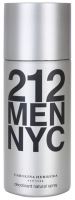 Carolina Herrera 212 NYC Men M deodorant 150