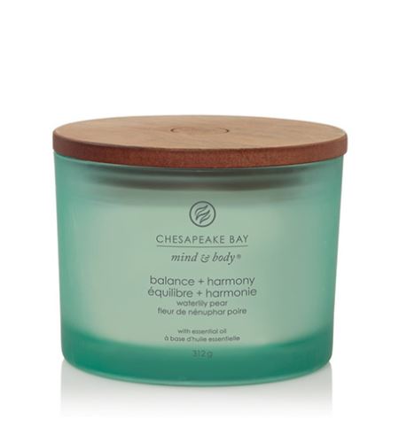 Chesapeake Bay Balance + Harmony vonná svíčka se 3 knoty 312 g