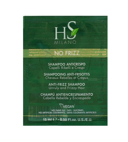 HS Milano No Frizz Shampoo Sachet vzorka 15 ml
