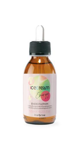Inebrya Ice Cream Energy Energy Lotion lotion na dodanie energie a posilnenie jemných a oslabených vlasov 125 ml