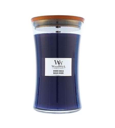 WoodWick Hinoki Dahlia vonná sviečka s dreveným knôtom 609 g