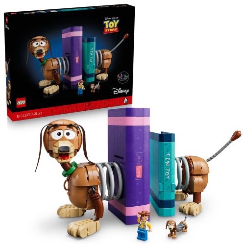 LEGO® ǀ Disney a Pixar 43301 Knižné zarážky: Pes Slinky z Toy Story
