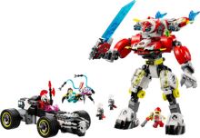 LEGO® DREAMZzz™ 71497 Cooperov tigrí robot a Zerov hot rod (2)