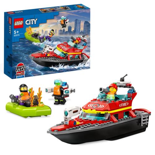 LEGO® City 60373 Hasičskázáchranná loď ačln