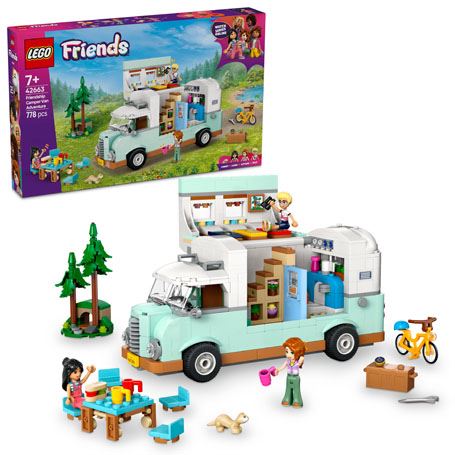 LEGO® Friends 42663 Dobrodružstvo s karavanom priateľstva