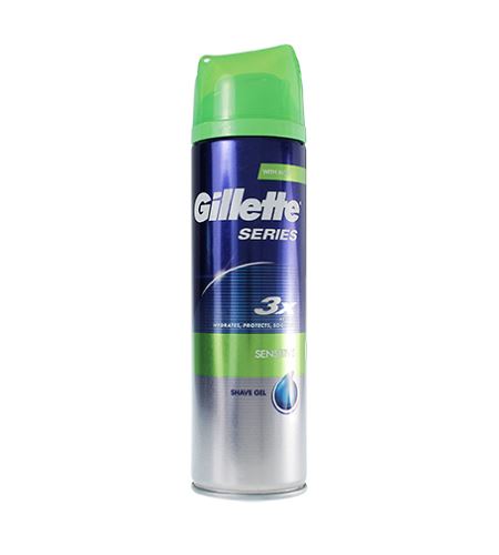 Gillette Series Sensitive gél na holenie
