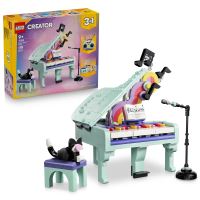 LEGO® Creator 3 v 1 31392 Hudobná dekorácia: Klavír s mačkou