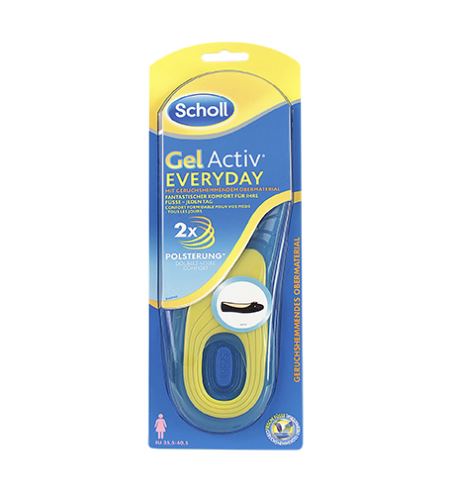 Scholl GelActive Everyday gélové vložky do topánok pre ženy 1 pár