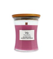 WoodWick Wild Berry &amp; Beets vonná sviečka s dreveným knôtom 275 g