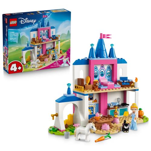 LEGO® ǀ Disney Princess 43283 Popoluškin zámok a zvieratká
