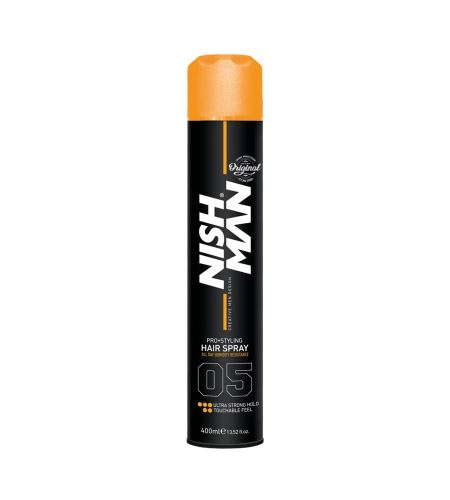 NISHMAN Hair Spray  05 Ultra Strong Fixačný sprej 400 ml