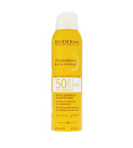 Bioderma Photoderm hydratačná a osviežujúca neviditeľná hmla na opaľovanie SPF 50+ 150 ml