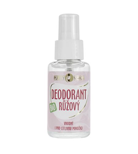Purity Vision Bio růžový deodorant 50 ml