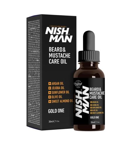 NISHMAN Beard and Mustache Care Oil olej na fúzy