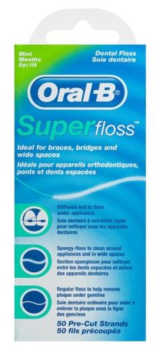 Oral-B Super Floss zubná niť 50ks