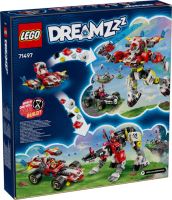 LEGO® DREAMZzz™ 71497 Cooperov tigrí robot a Zerov hot rod (3)