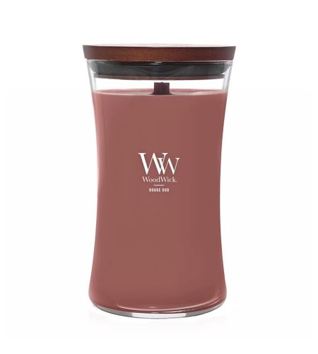 WoodWick Rouge Oud vonná sviečka s dreveným knôtom 609,5 g