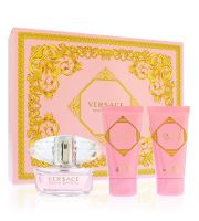 Versace Bright Crystal darčeková sada pre ženy toaletná voda 50 ml + telové mlieko 50 ml + sprchový gél 50 ml