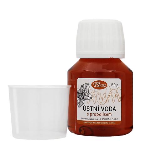 Pleva A Mouthwash with Propolis ústna voda s propolisom 50 g