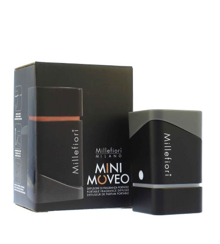 Millefiori Moveo Mini kompaktný vonný difuzér čierny