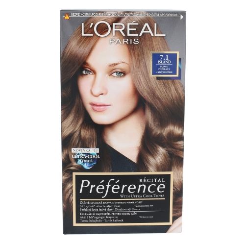 L'Oréal Paris Préférence recitál Hair Colour 1ks W