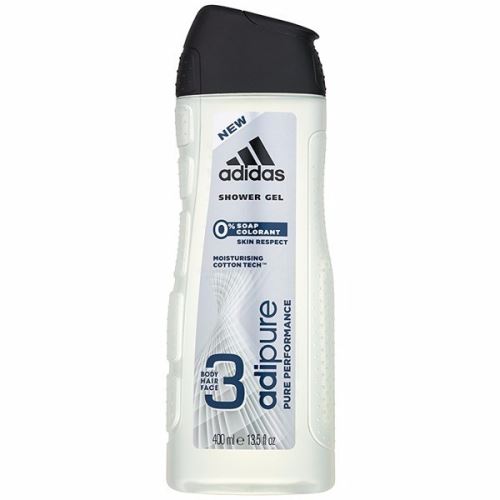 Adidas Adipure 3in1 sprchový gél 400 ml pre mužov