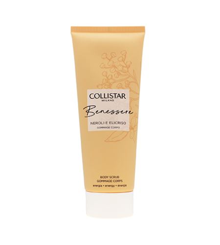 Collistar Benessere Neroli and Helichrysum telový peeling 250 ml