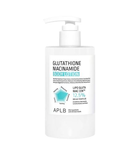 APLB Glutathione Niacinamide Body Lotion hydratačno-rozjasňujúce telové mlieko 300 ml
