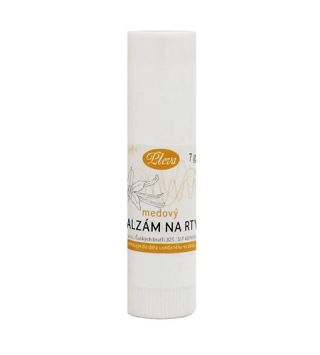 Pleva Honey Lip Balm with Vanilla Flavor balzam na pery s medom tyčinka 7 g