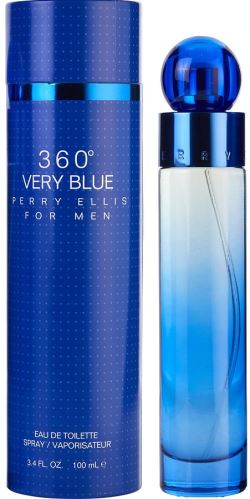 Perry Ellis 360° Very Blue For Men EDT 100 ml pre mužov