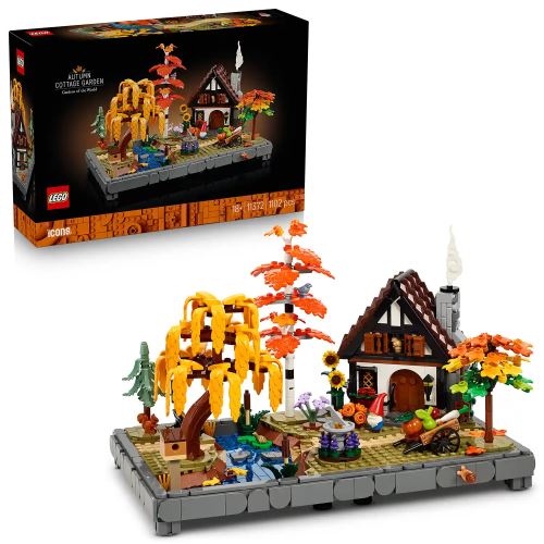 LEGO® Icons 11372 Chata a jesenná záhrada