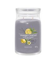Yankee Candle Black Tea &amp; Lemon signature sviečka veľká 567 g