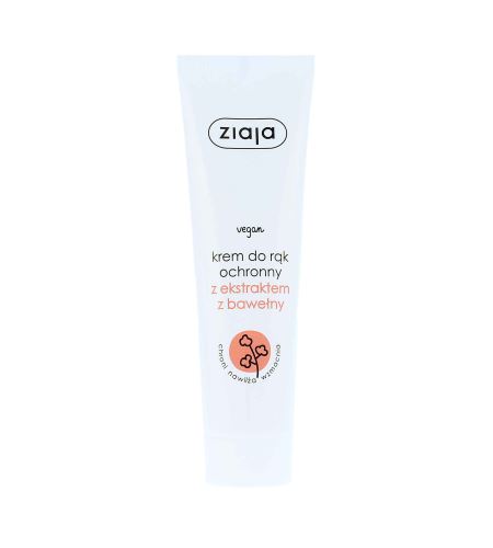 Ziaja Cotton Protective ochranný krém na ruky 100 ml