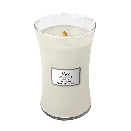 WoodWick Solar Ylang vonná sviečka s dreveným knôtom 609,5 g