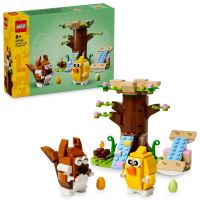 LEGO® Iconic 40709 Jarné ihrisko pre zvieratká